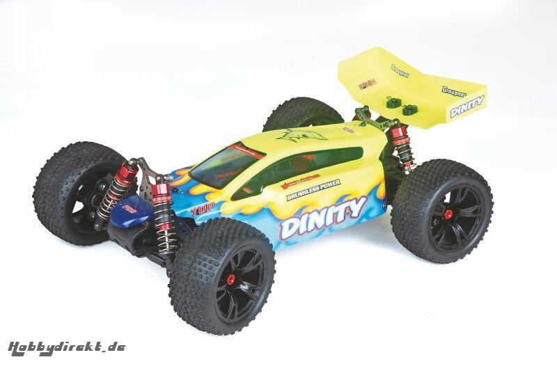 Dinity Buggy Brushless-Drive Elektro Offroad Buggy Maßstab 1:10 Graupner 99563.GB