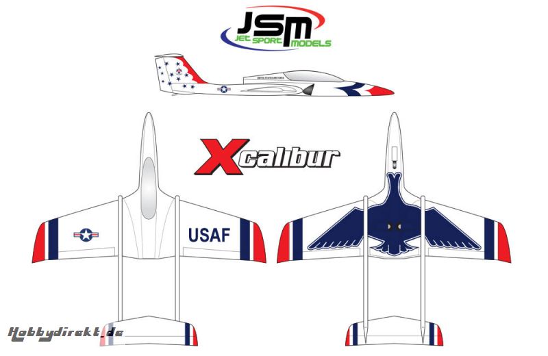 Ripmax Xcalibur Sport Jet Thunderbirds JSM