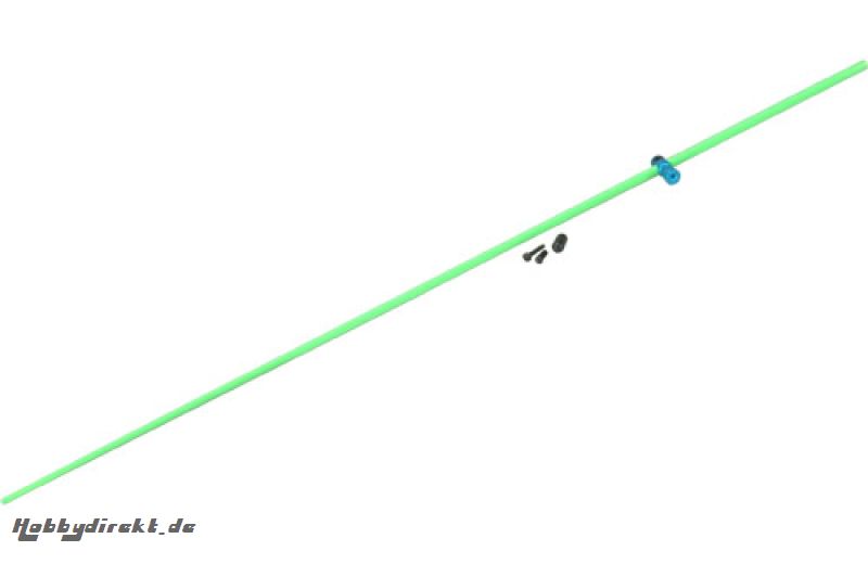 Antennenrohr. GFK mit Halter