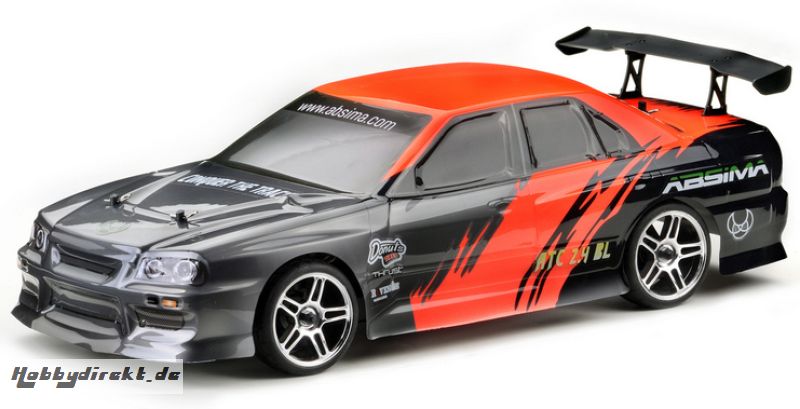 1:10 EP Touring Car ATC 2.4 4WD Brushless RTR incl. Drift RÃ¤derset Absima 12213-DR