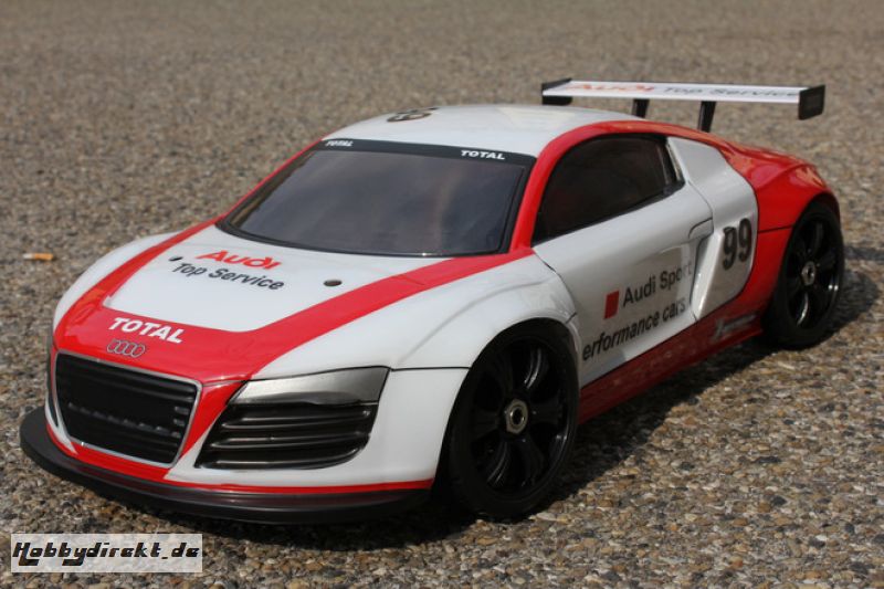 Audi R8 Karosserie PC lackier Absima 2410001