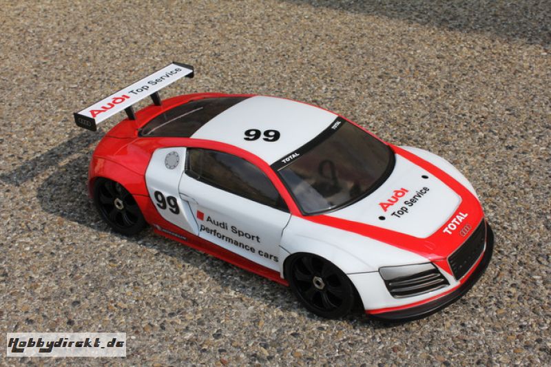 Audi R8 Karosserie PC lackier Absima 2410001