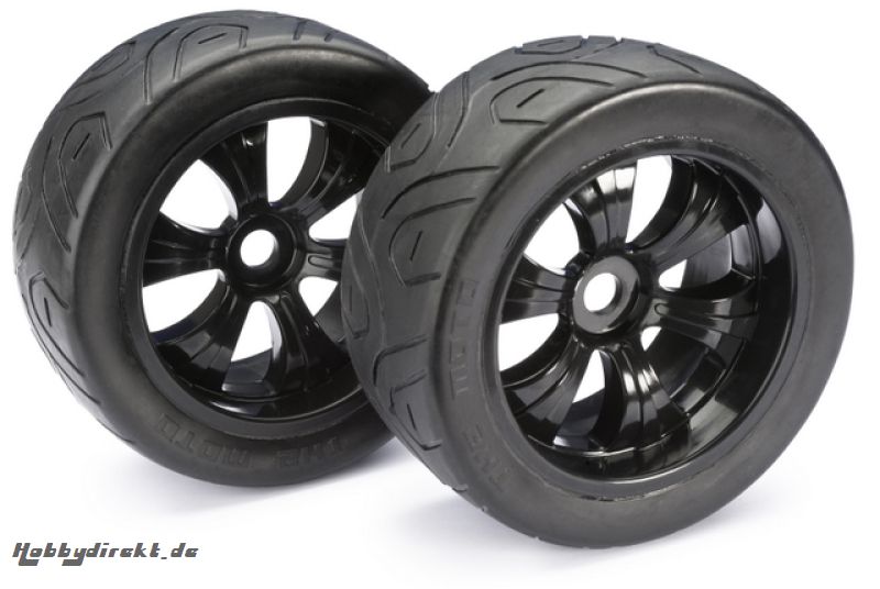 Räderset LP Truggy Street schwarz 1:8 (2 St.) Absima 2530006