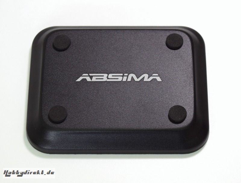 Absima Aluschale mit Magnetplatte schwarz Absima 3000061