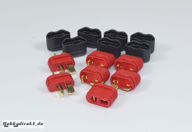 T-Plug Steckverbinder-Set 2x Stecker / 5x Buchse Absima 3040027