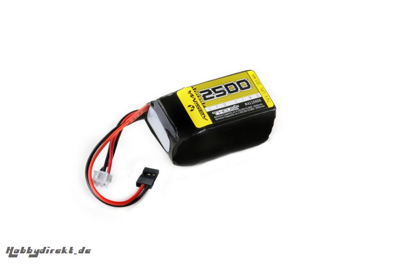 RX Lipo Hump 2S 7,4V. 2500 SC (UNI-Plug)) Absima 4110006