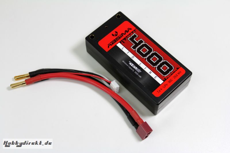 Shorty Pack LiPo 7.4V-90C 400 Absima 4130030