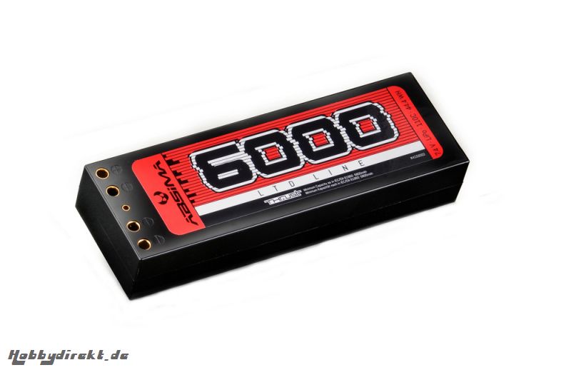 LiPo Stick Pack 7.4V-110C 6000 Hardcase (Double Tubes) Absima 41