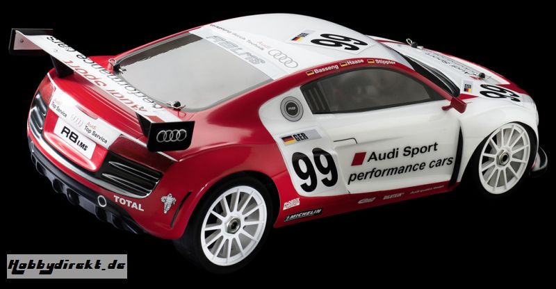 1:8 EP Onroad Chassis DER GERÄT Audi R8 GR8LE 4WD Brushless RTR Absima GR8LERTR