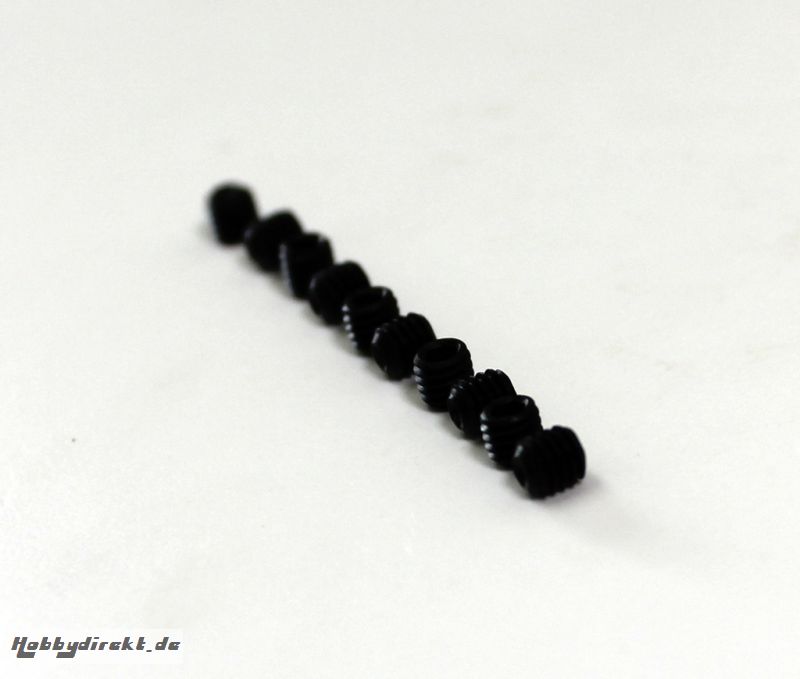 Madenschraube M3x4mm (10 St.) Comp. Onroad Absima T01123