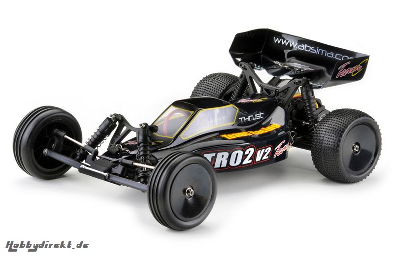 1:10 EP Buggy TR02V2 2WD Brushless RTR  Absima TR02V2RTRBL