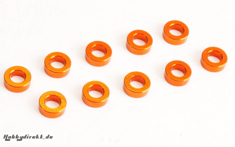 Beilagscheiben M3 2.0mm orange (10 St.) Absima TU1015