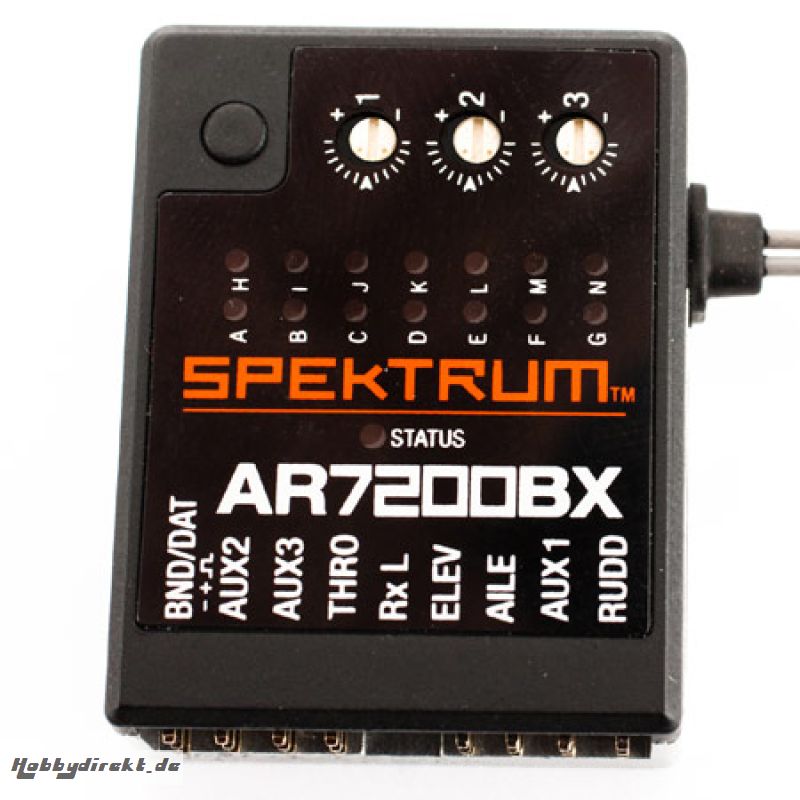 Spektrum AR7200BX 7CH DSMX Flybarless Control System Spektrum SP