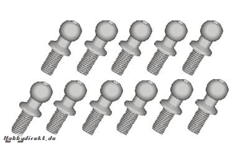 Kugelkopfschrauben 11 Stck. Robbe 20440043
