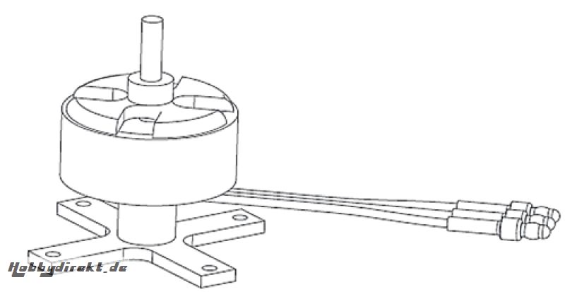 BL-Motor 700KV PC-6 Robbe 26230010