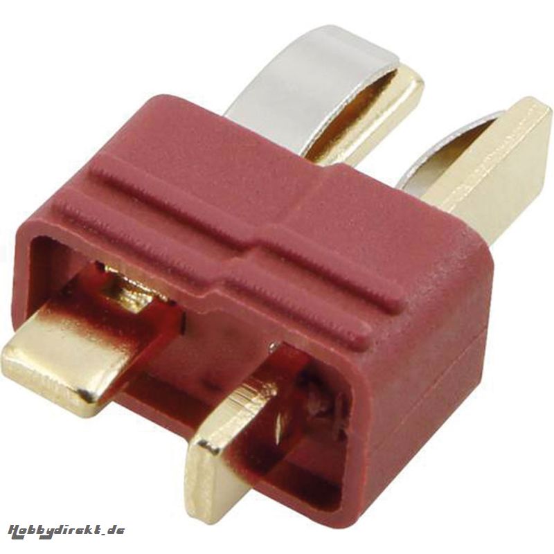 T-STECKSYSTEM NUR STECKER 5STK. KONTAKT IST STECKER, MIT GOLDKONTAKT Robbe 40013