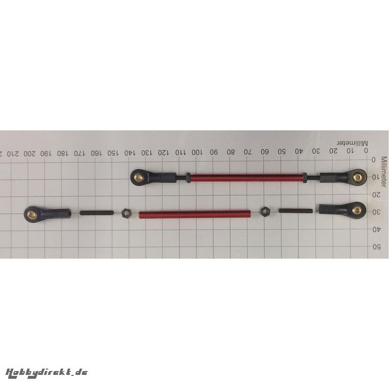 UNIVERSAL-ANLENKUNGSGEST?NGE D4,5XL65MM BOHRUNG (KUGEL) D3 Robbe 5223