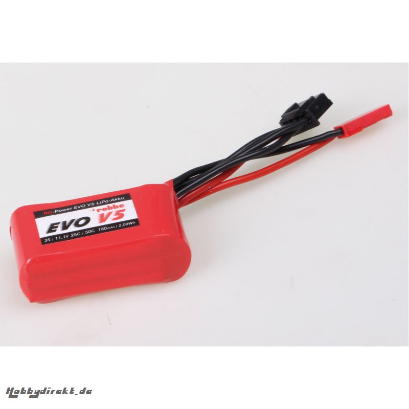 RO-POWER EVO V5 25(50)C 11,1 VOLT 3S 180MAH LIPO AKKU Robbe 6508