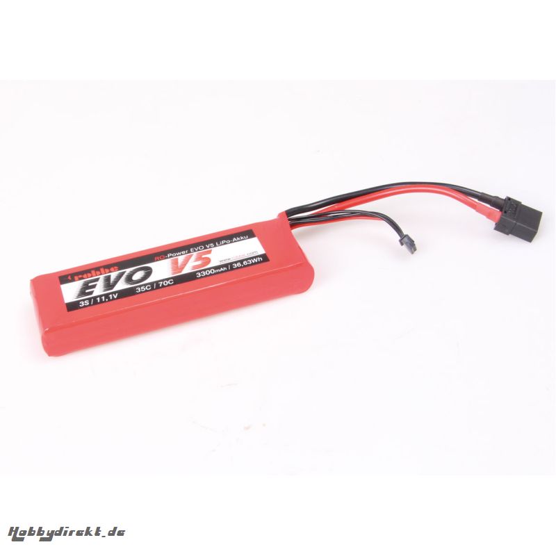 RO-POWER EVO V5 35(70)C 11,1 VOLT 3S 3300MAH LIPO AKKU Robbe 6565