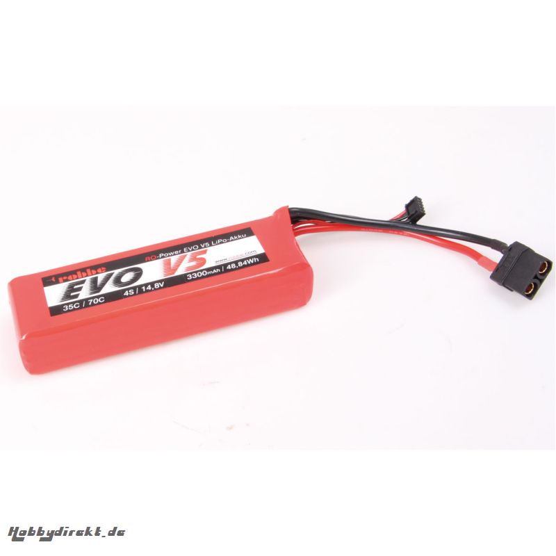 RO-POWER EVO V5 35(70)C 14,8 VOLT 4S 3300MAH LIPO AKKU Robbe 6566