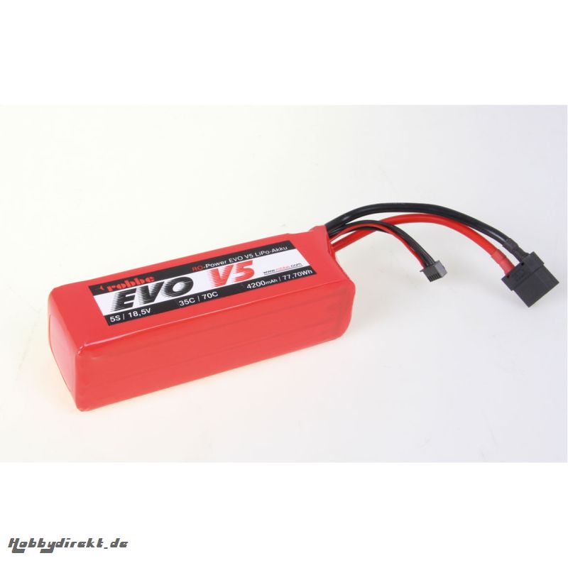 RO-POWER EVO V5 35(70)C 18,5 VOLT 5S 4200MAH LIPO AKKU Robbe 6578