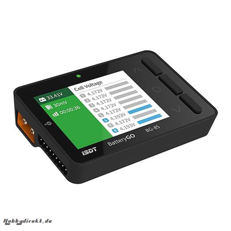 BATTERY CHECKER BG-8S 1-8S LIPO BATTGO™ MIT EMPF?NGER SIGNAL TEST, QUICK CHARGE FUNKTION Robbe BG-8S