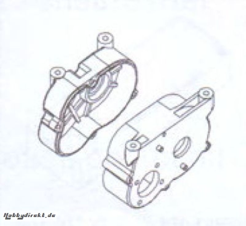 Zentralgetriebegehäuse Robbe BS910-032