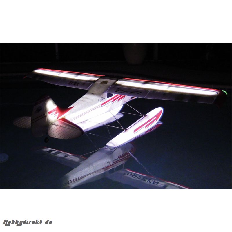 CESSNA 170 SUPER PNP NIGHT MIT AURA 8 UND NACHTFLUGBELEUCHTUNG Robbe FPM3180