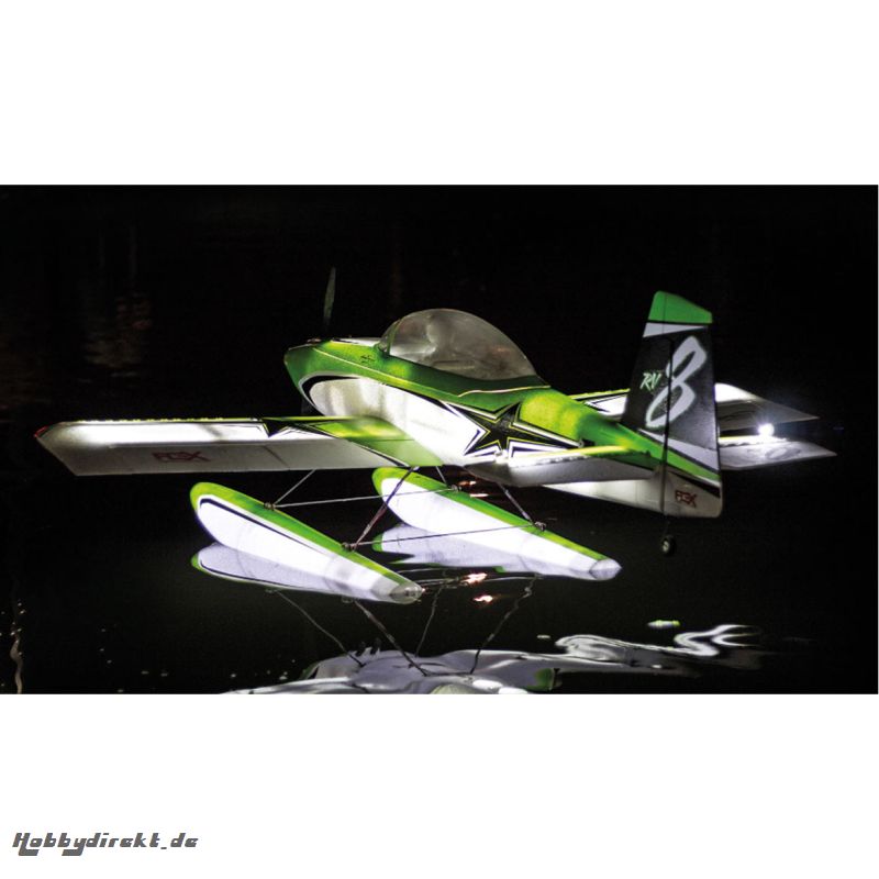 RV-8 SUPER PNP NIGHT MIT AURA 8 UND NACHTFLUGBELEUCHTUNG Robbe I-FPM3580A