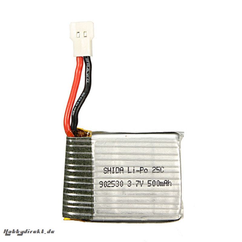 LiPo-Akku 3,7V 500 mAh AS350 Robbe S2543018