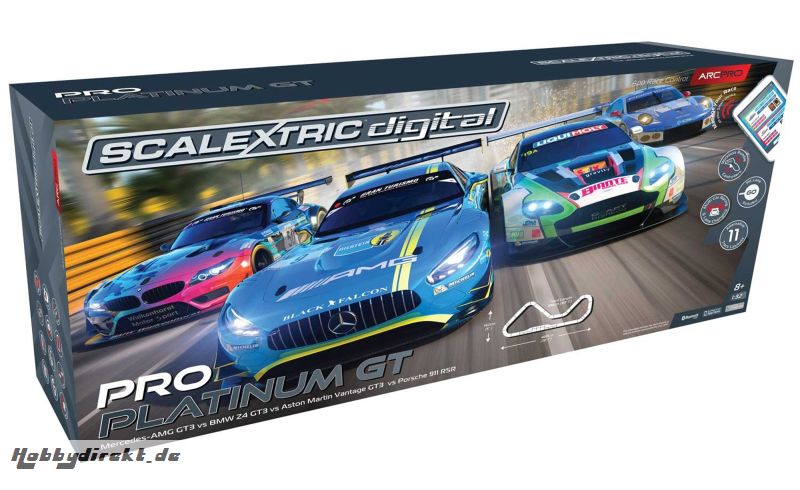 ARC Pro Scalextric Pro Platinum Set Carson 1374 500001374