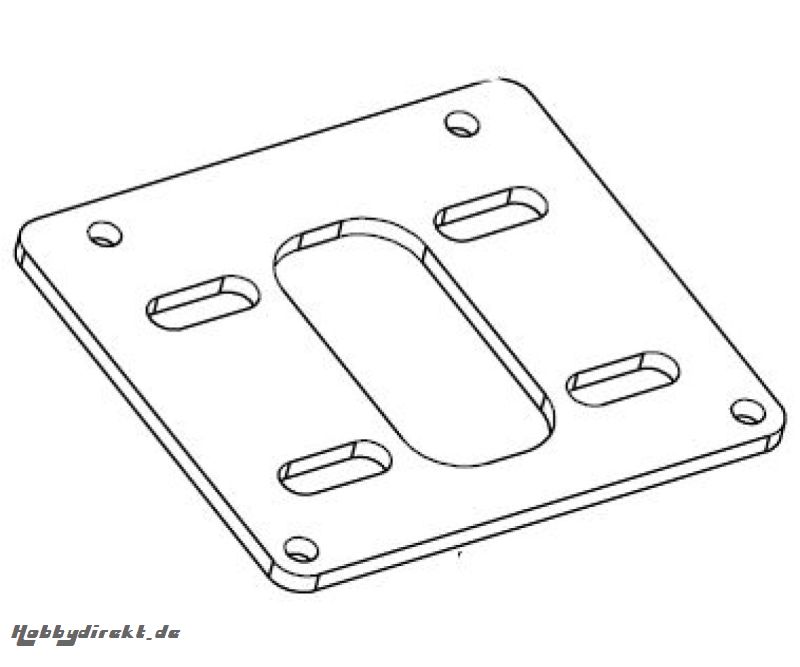 Motoreinbauplatte Carson 105147