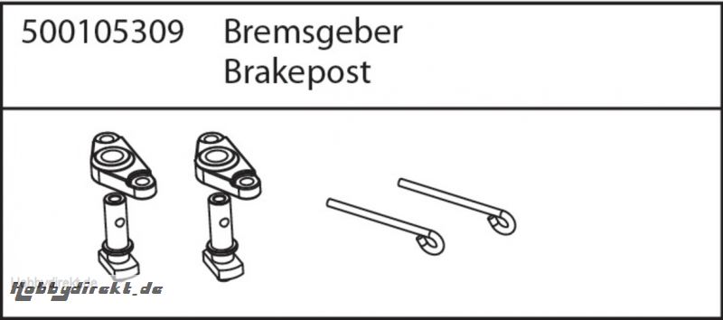 X10NB/NT Bremsgeber Carson 105309 500105309