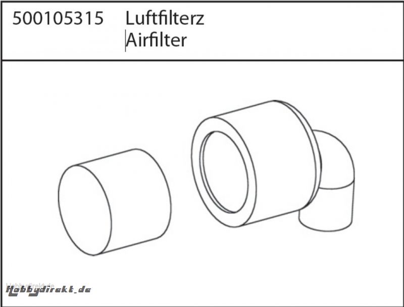 X10NB/NT Luftfilter Carson 105315 500105315