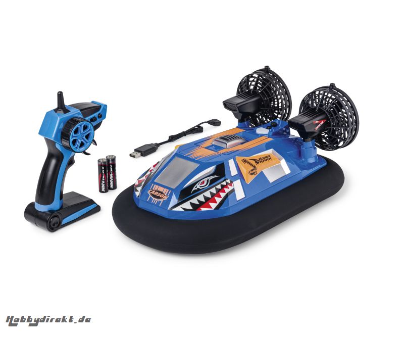 Hovershark 2.4G 100% RTR blau/orange Carson 108048 500108048