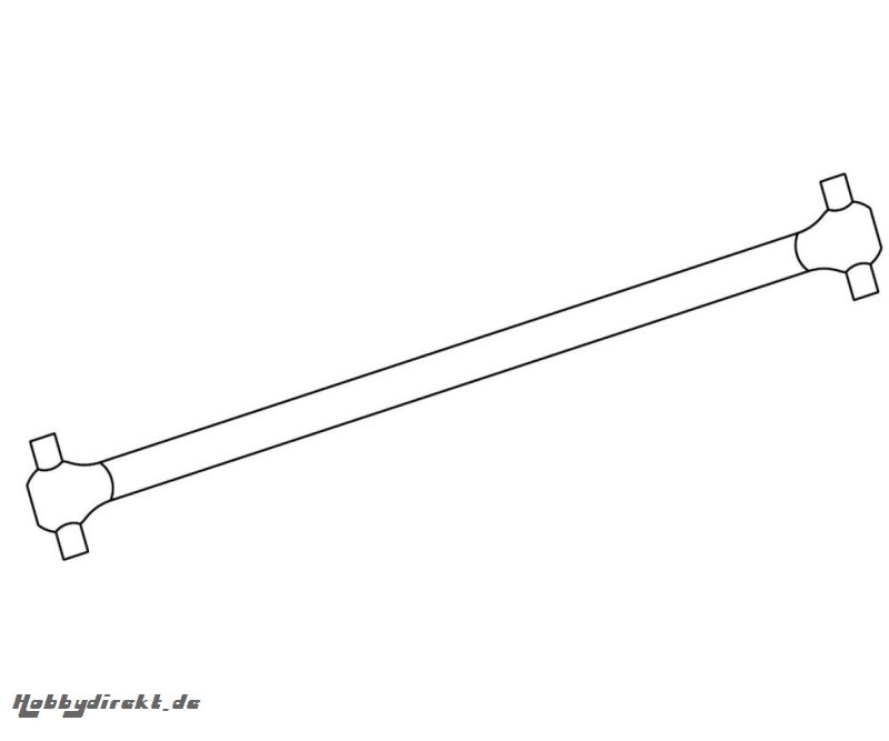 Antriebswelle hinten,Raptor Carson 205010