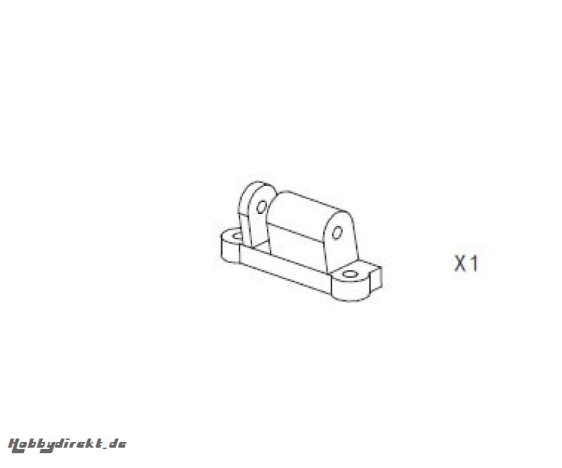 Strebenhalterung,CY-Chassis Carson 205442