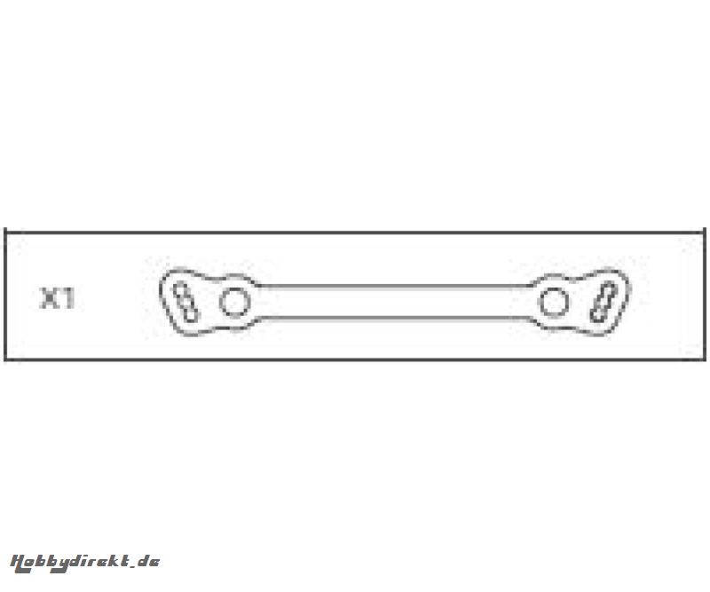 Lenkplatte,CY-Chassis Carson 205477