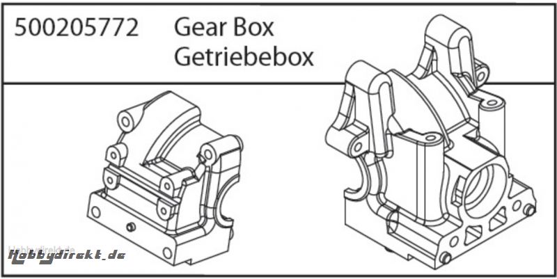 X8 Specter Getriebebox Carson 205772 500205772