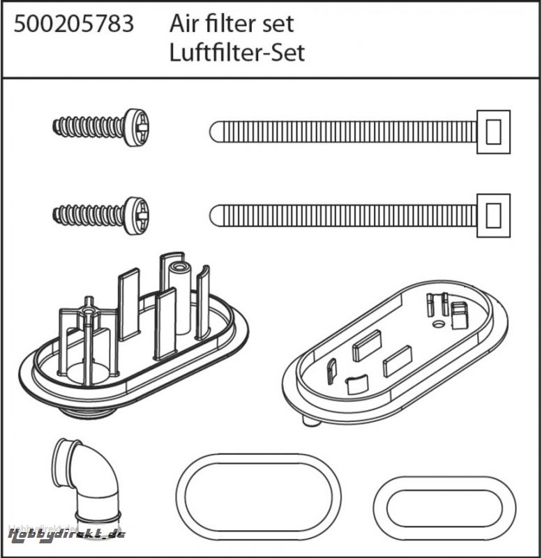 X8 Specter Luftfilter-Set Carson 205783 500205783