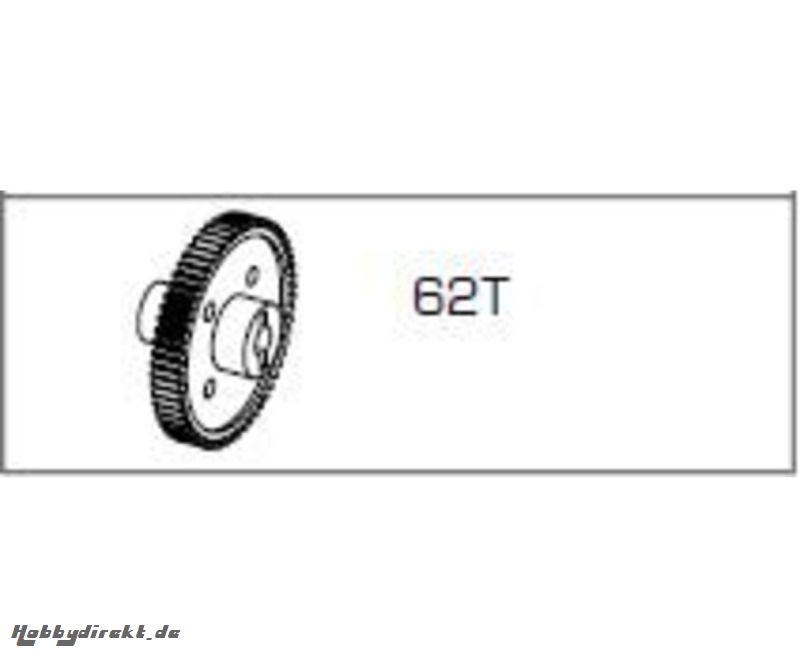 Hauptzahnrad 62Z CE-10 Carson 405066