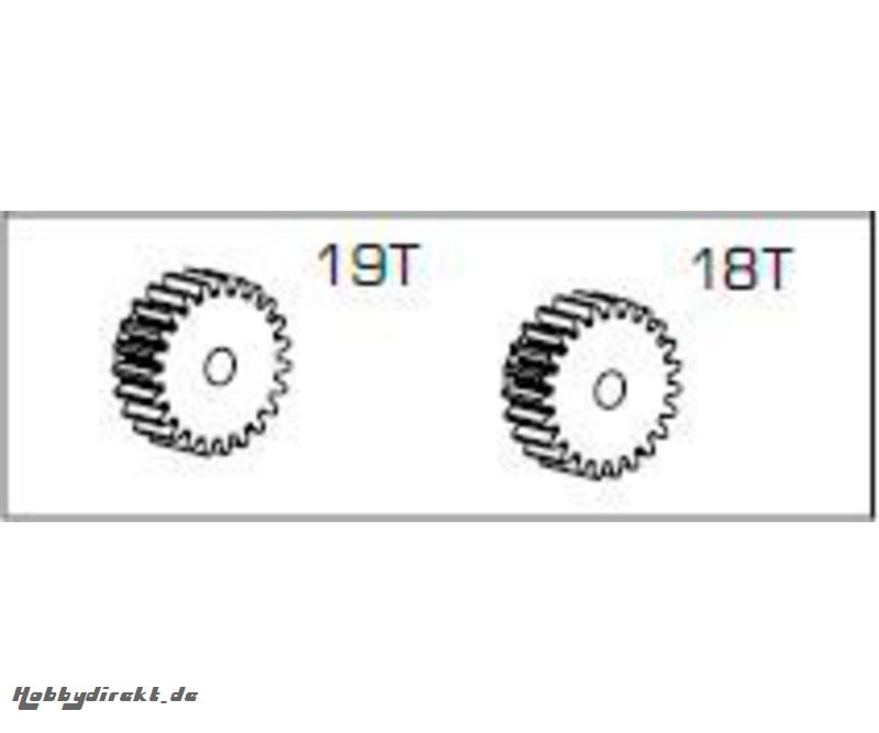 Ritzelset 18/19Z CE-10 Carson 405076