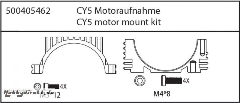 CY5 Motoraufnahme Carson 405462 500405462