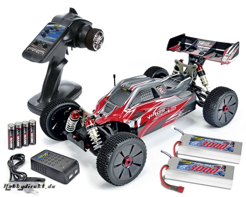 1:8 Virus 4.0 Brushless 100% RTR 2.4G Carson 409051 500409051