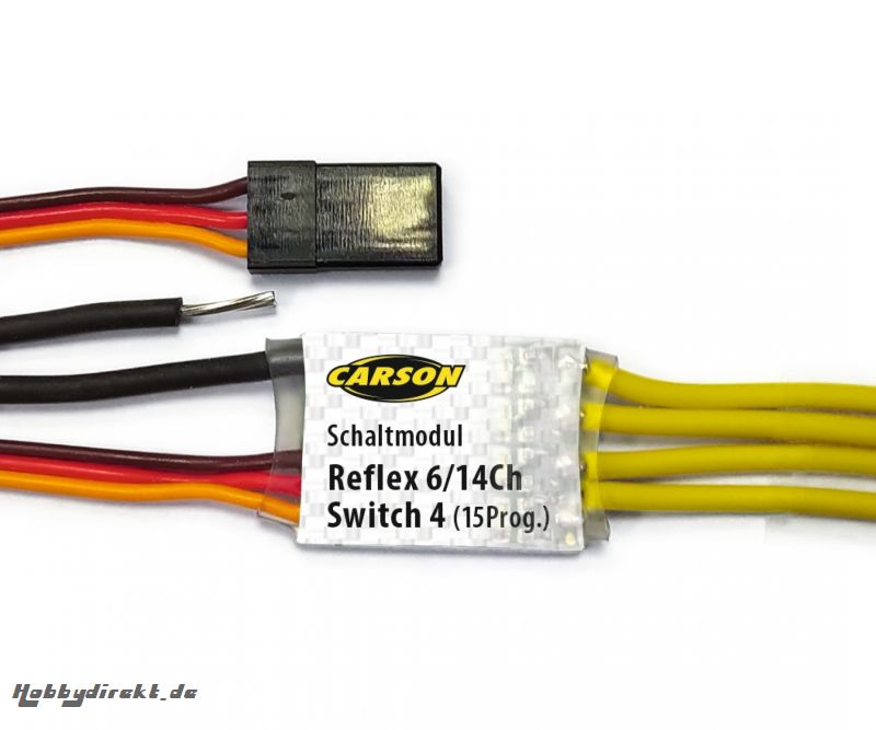 Reflex 6/14Ch Switch 4 (15Prog.) Carson 503063 500503063