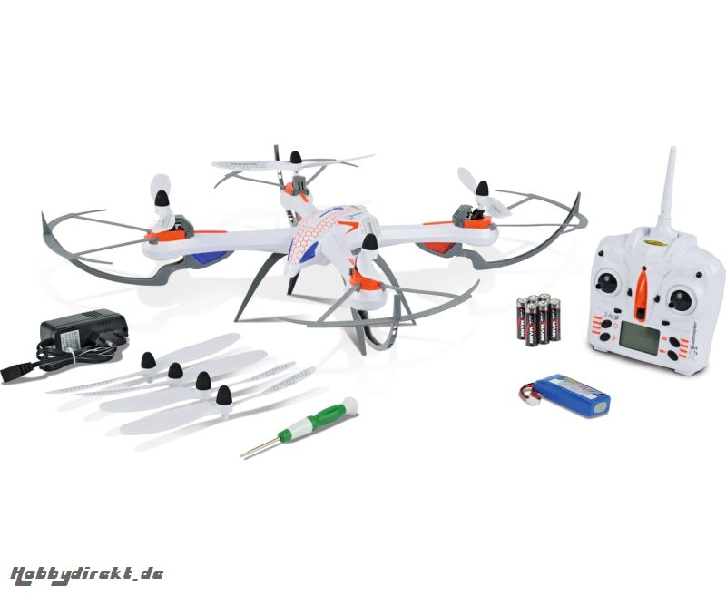 X4 Quadcopter 550, 2,4G, 100% RTF Carson 507099 500507099