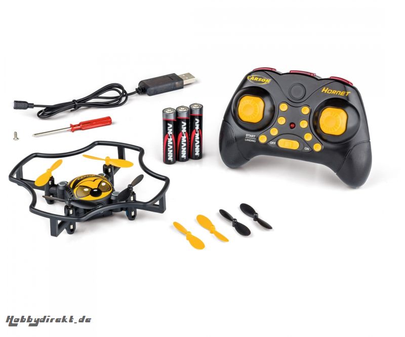 X4 Quadcopter Hornet 2.4G 100% RTF Carson 507136 500507136