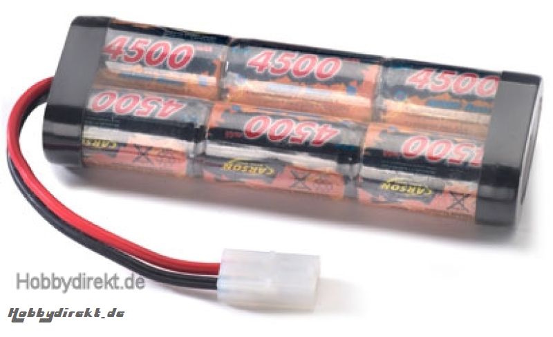 Racing Pack 4500 MAh, NIMH 7,2V Carson 608077 500608077