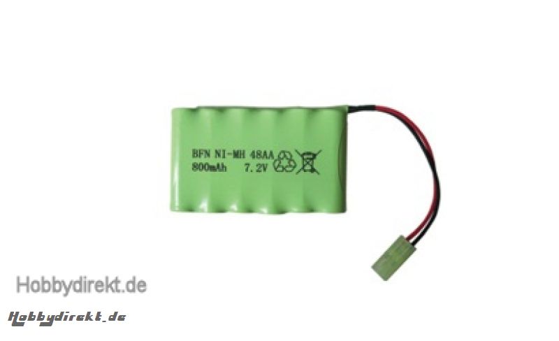 Akku Pack 7,2V/ 800mAh NiMH Mini Tamiya Carson 608113 500608113