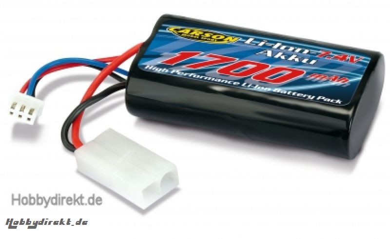 Li-Ion Akku 7,4V/1700 mAh Carson 608139 500608139